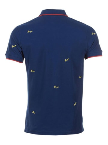 Degré Celsius Poloshirt "Clamar" donkerblauw