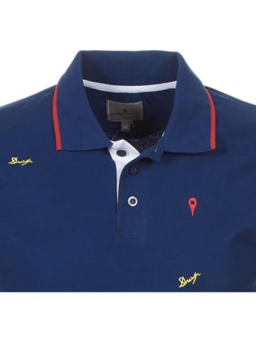 Peak Mountain Poloshirt "Clamar" in Dunkelblau