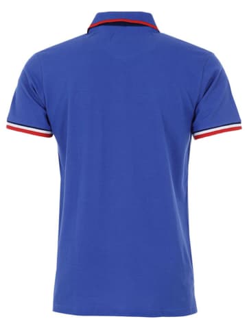 Peak Mountain Koszulka polo "Cody" w kolorze niebieskim