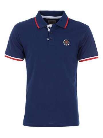 Peak Mountain Koszulka polo "Cody" w kolorze granatowym