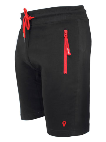 Peak Mountain Sweatshorts "Corelie" in Schwarz