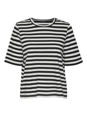 Vero Moda Shirt "Molly" zwart/wit