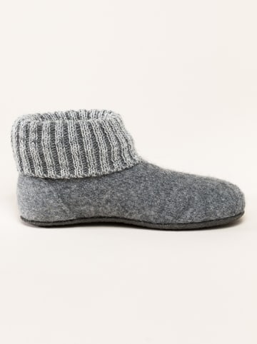 kitz-pichler Hüttenschuhe "Alpine Boot" in Hellgrau