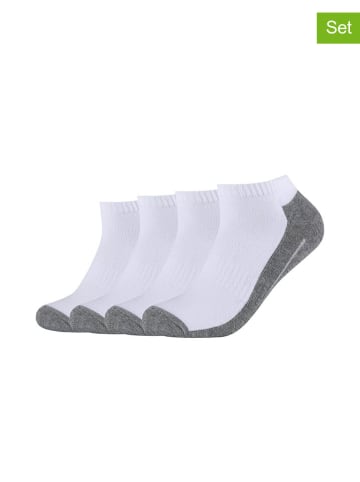 camano 4er-Set: Socken in Weiß