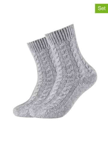 camano 2er-Set: Socken in Grau