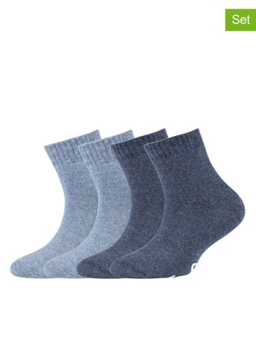 s.Oliver 4er-Set: Socken in Blau