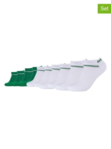 Skechers 10-delige set: sokken wit/groen