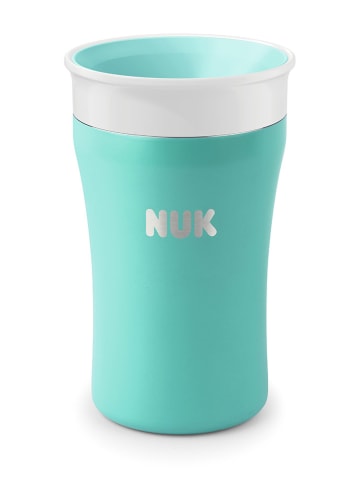 NUK Kubek "Magic Cup" w kolorze turkusowym do nauki picia - 230 ml