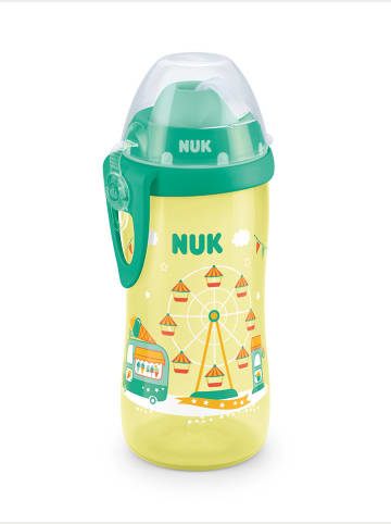 NUK Babyfles "Flexi Cup" geel - 300 ml