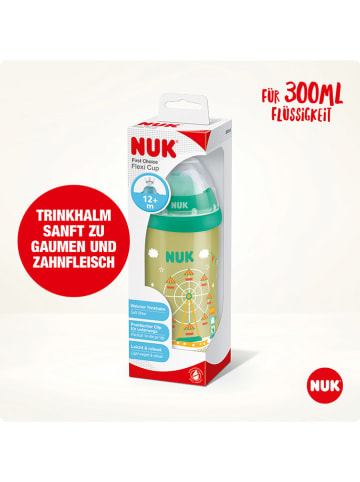 NUK Babyfles "Flexi Cup" geel - 300 ml