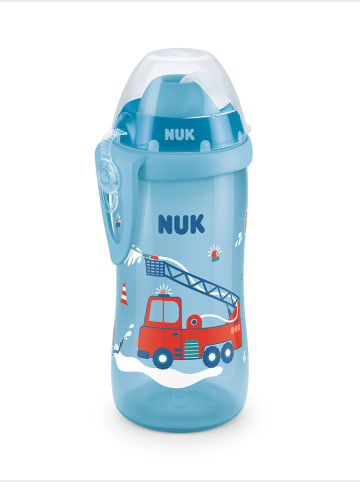 NUK Trinklernflasche "Flexi Cup" in Blau - 300 ml