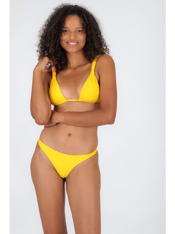 Rio de Sol Bikini-Hose "Unfower" in Gelb