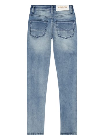 Vingino Dżinsy "Belize" - Super Skinny fit - w kolorze niebieskim