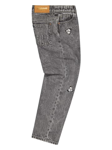 Vingino Spijkerbroek "Chiara Floral" grijs
