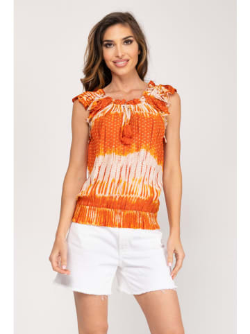 Peace & Love Blouse oranje