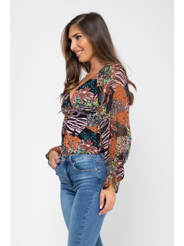 Peace & Love Blouse meerkleurig