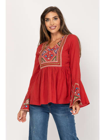 Peace & Love Blouse rood