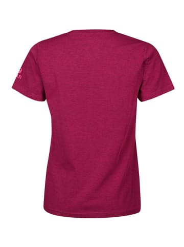 Halti Functioneel shirt "Lehti" bordeaux