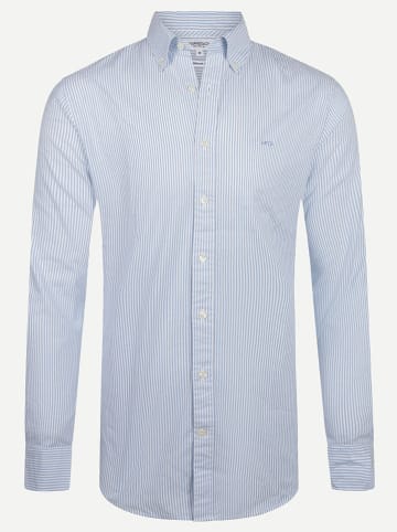 McGregor Blouse - regular fit - wit/lichtblauw