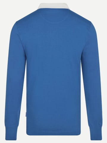 McGregor Sweatshirt in Blau/ Weiß