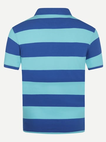 McGregor Poloshirt blauw/turquoise