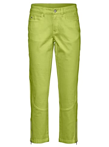Heine Capri-spijkerbroek limoengroen