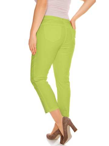 Heine Capri-spijkerbroek limoengroen