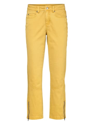 Heine Jeans-Caprihose in Gelb