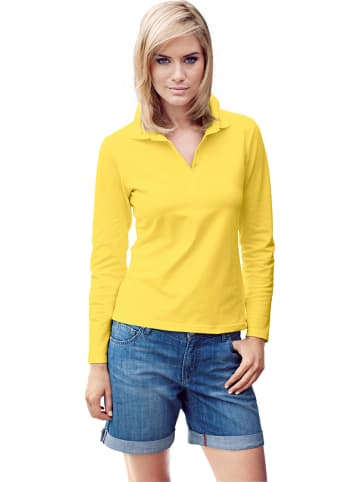 Heine Poloshirt geel