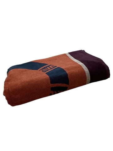 Le Comptoir de la Plage Strandtuch "Aventura - Tribalno" in Beige/ Gelb/ Hellbraun - (L)180 x (B)140 cm
