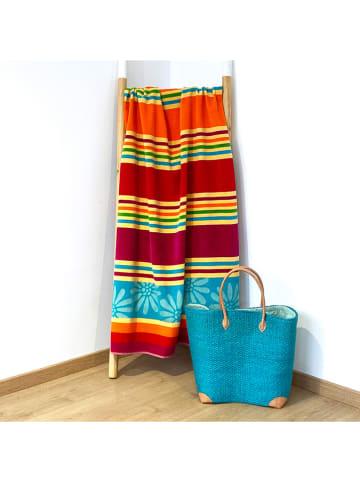 Le Comptoir de la Plage Ręcznik plażowy "Coloradas - Bloma" ze wzorem - 170 x 90 cm