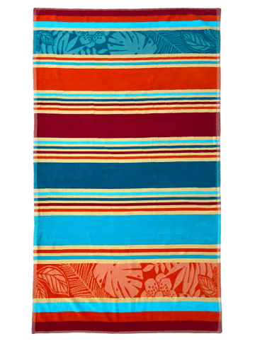 Le Comptoir de la Plage Ręcznik plażowy "Coloradas - Zebrina" ze wzorem - 170 x 90 cm