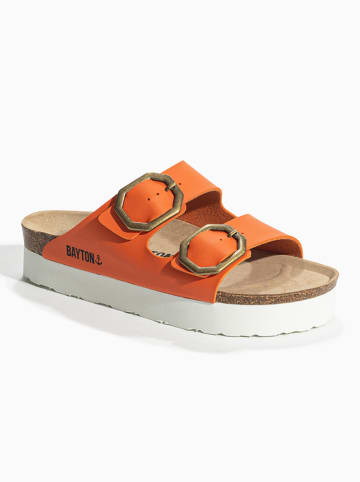 BAYTON Slippers "Japet" oranje