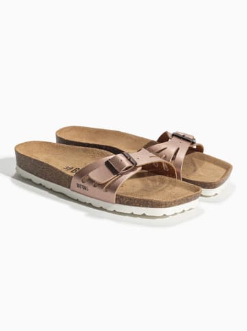 BACKSUN Slippers "Anthena" lichtroze