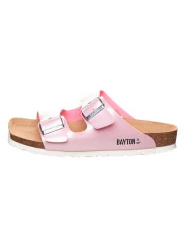 BACKSUN Pantoletten "Atlas" in Rosa