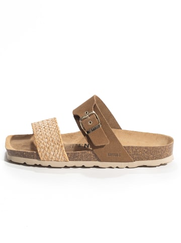 BACKSUN Slippers "Clarina" beige