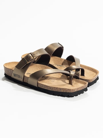 BAYTON Teenslippers "Diane" bronskleurig