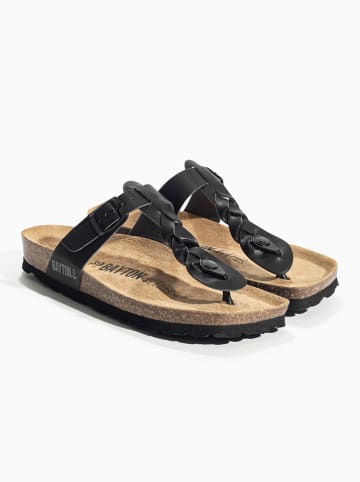 BAYTON Teenslippers "Huelva" zwart