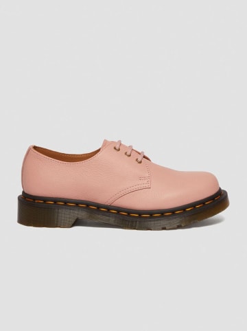 Dr. Martens Leder-Schnürschuhe in Rosa