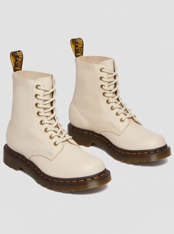 Dr. Martens Leren boots zandkleurig