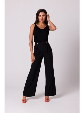 Be Wear Spodnie w kolorze czarnym