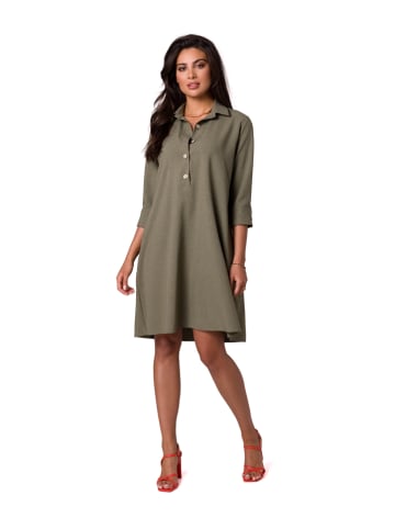Be Wear Kleid in Oliv