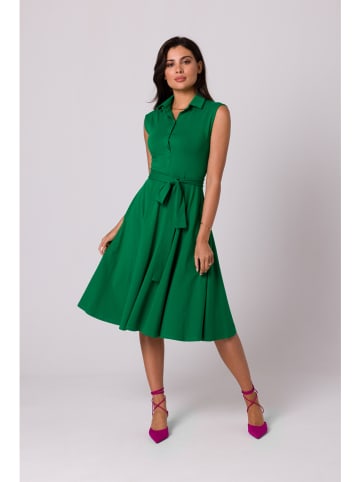 Be Wear Sukienka w kolorze zielonym