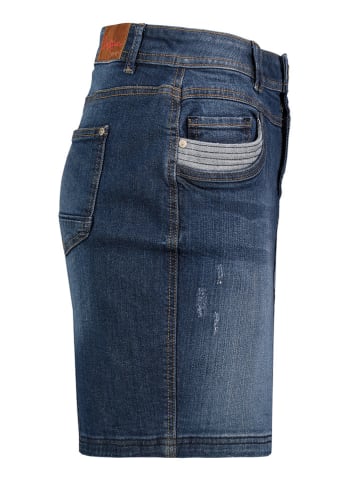 Sublevel Spódnica dżinsowa w kolorze granatowym