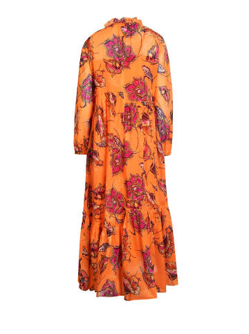 LIEBLINGSSTÜCK Sukienka "Eleen" w kolorze czarno-różowo-pomarańczowym