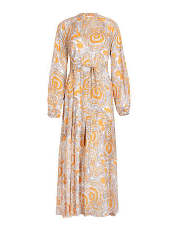 LIEBLINGSSTÜCK Kleid "Elula" in Grau/ Orange