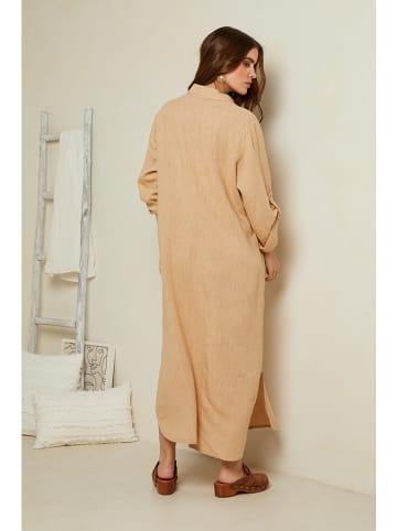 Rodier Lin Linnen jurk beige