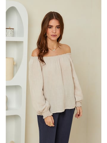 Rodier Lin Linnen blouse beige