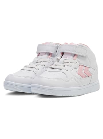 Hummel Sneakersy "Camden High" w kolorze biało-jasnoróżowym