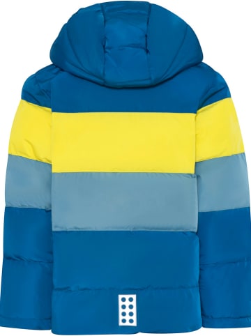 LEGO Winterjacke "Jipe 705" in Dunkelblau/ Blau/ Gelb